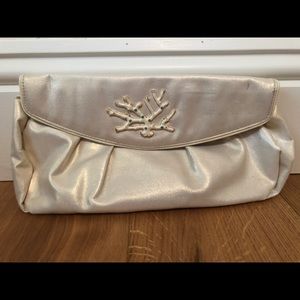 Lilly Pulitzer Champagne Gold Clutch